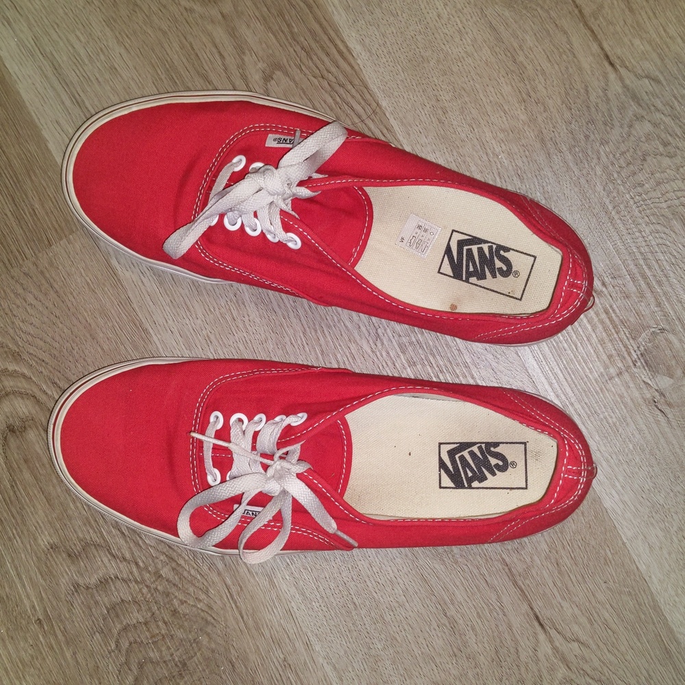 Red Vans